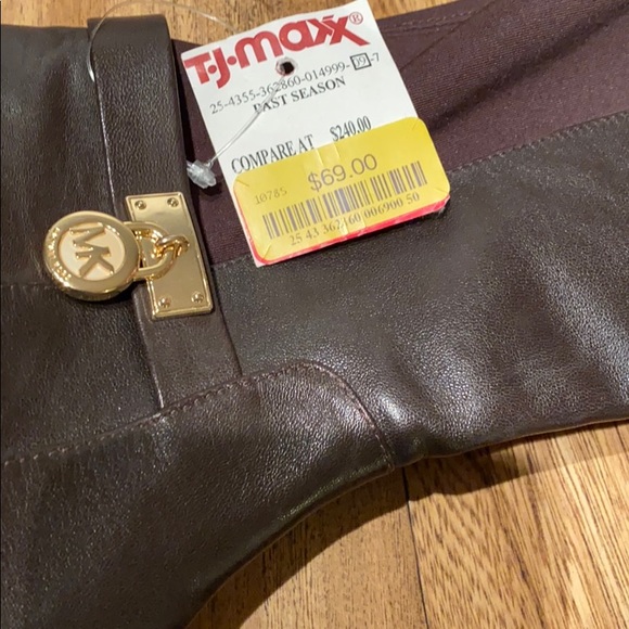 Beautiful brown Michael Kors boots - Picture 4 of 7